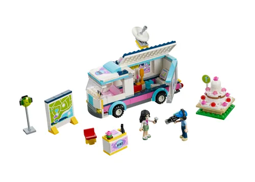 Boîte LEGO 41056 Le camion TV de Heartlake City