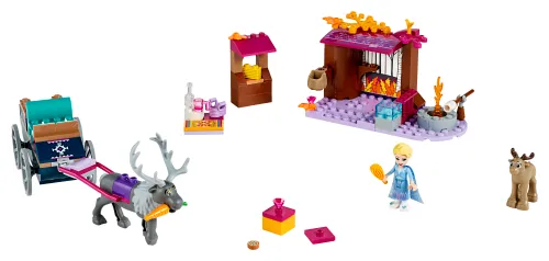 Boîte LEGO 41166 L’aventure en calèche d’Elsa