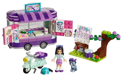 LEGO box 41332 Emma's Art Stand