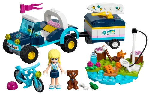 LEGO box 41364 Stephanie's Buggy & Trailer