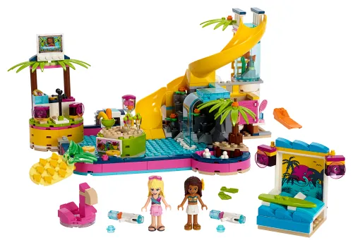 Boîte LEGO 41374 La soirée piscine d'Andréa
