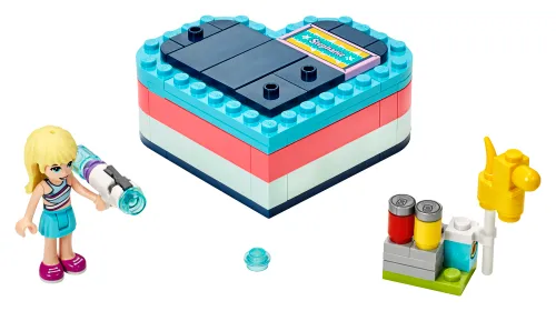 LEGO box 41386 Stephanie's Summer Heart Box