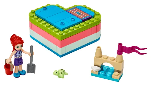 LEGO box 41388 Mia's Summer Heart Box