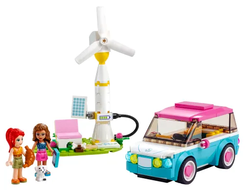 Scatola LEGO 41443 L’auto elettrica di Olivia