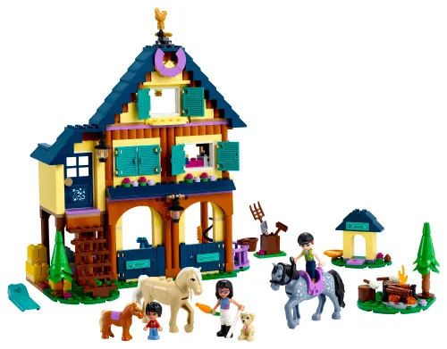 LEGO-Verpackung 41683 Reiterhof im Wald