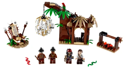 LEGO box 4182 The Cannibal Escape