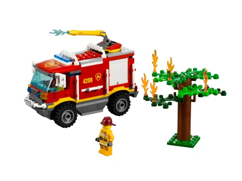 LEGO-Verpackung 4208 Feuerwehr-Geländetruck