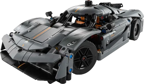 LEGO box 42173 Koenigsegg Jesko Absolut Gray Hypercar