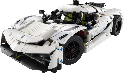 LEGO box 42184 Koenigsegg Jesko Absolut White Hypercar