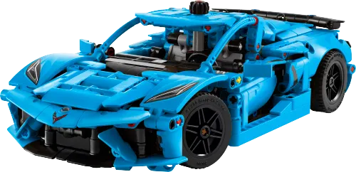 LEGO box 42217 Chevrolet Corvette Stingray Blue