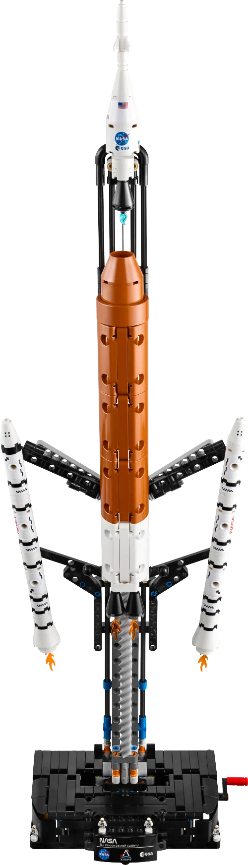 Scatola LEGO 42221 Sistema di lancio spaziale razzo NASA Artemis