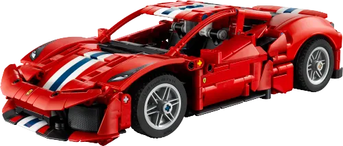 Scatola LEGO 42235 Auto Ferrari 488 PISTA