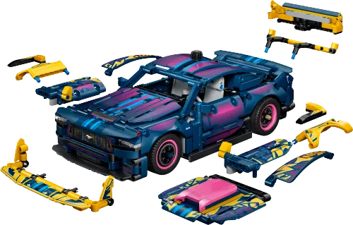 Scatola LEGO 42236 Auto Ford Mustang GT Custom Garage
