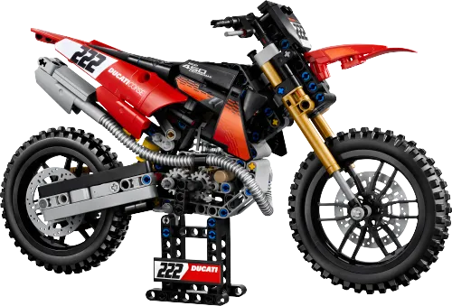 Boîte LEGO 42238 La moto Ducati Desmo450 MX Factory