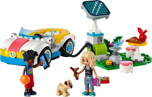 LEGO box 42609 Electric Car and Charger