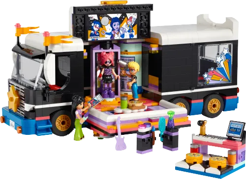 LEGO box 42619 Pop Star Music Tour Bus