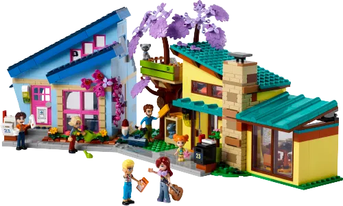 LEGO box 42620 Olly and Paisley's Family Houses