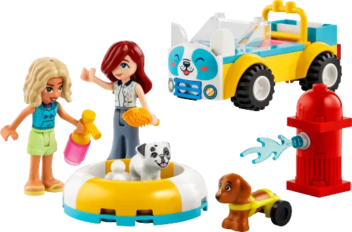 LEGO box 42635 Dog-Grooming Car