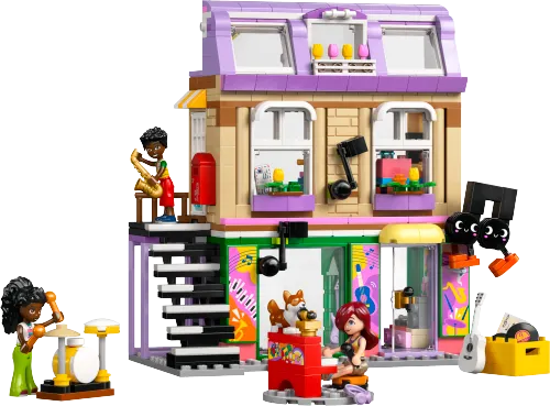 LEGO box 42653 Music Store & Apartment