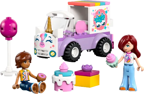 Scatola LEGO 42675 Auto-unicorno per la consegna di torte