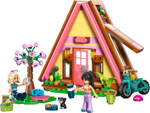 Scatola LEGO 42682 Cabina glamping nella natura