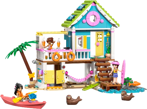 LEGO box 42699 Beach House with Seals