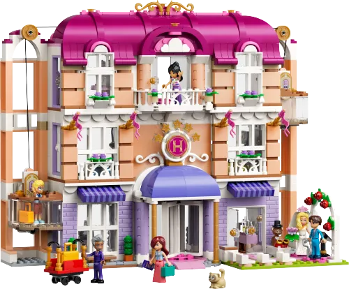 Scatola LEGO 42704 Grand Hotel di Heartlake City