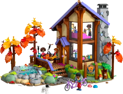 Scatola LEGO 42705 Baita nella foresta autunnale