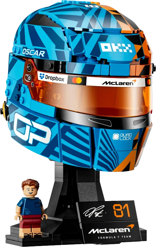 LEGO box 43017 McLaren Mastercard F1® Team Oscar Piastri Helmet