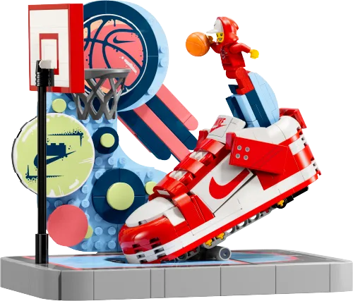 LEGO box 43021 Nike Dunk Trickshot