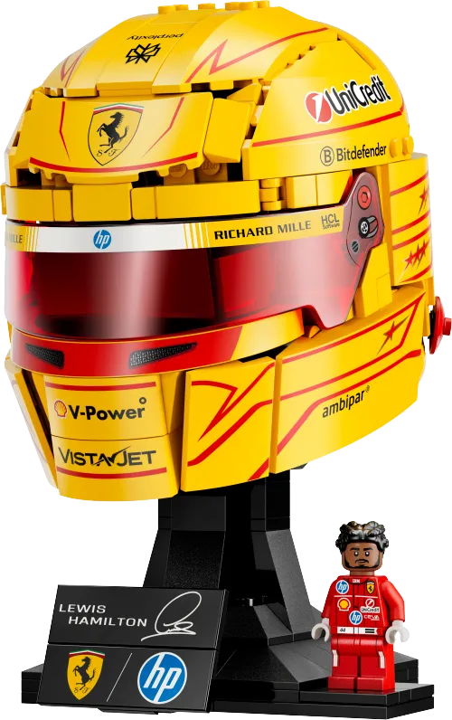 LEGO box 43022 Scuderia Ferrari HP Lewis Hamilton Helmet