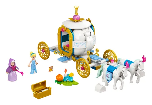 LEGO-Verpackung 43192 Cinderellas königliche Kutsche