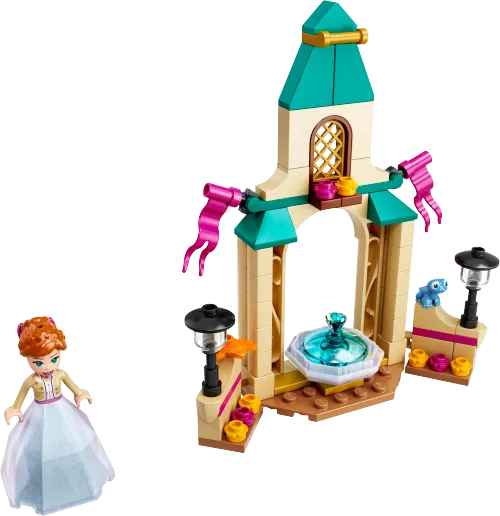 Scatola LEGO 43198 Il cortile del castello di Anna