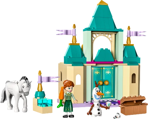 Scatola LEGO 43204 Divertimento al castello di Anna e Olaf