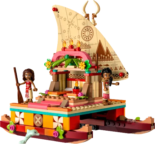 LEGO box 43210 Moana's Wayfinding Boat