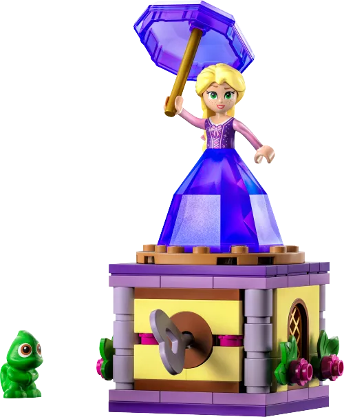 Scatola LEGO 43214 Rapunzel rotante