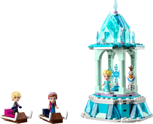 Scatola LEGO 43218 La giostra magica di Anna ed Elsa