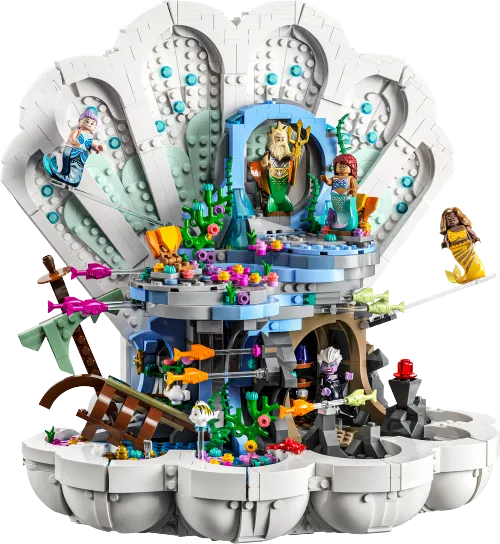 LEGO box 43225 The Little Mermaid Royal Clamshell