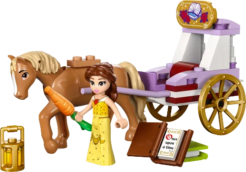 Scatola LEGO 43233 La carrozza dei cavalli di Belle