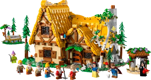 LEGO box 43242 Snow White and the Seven Dwarfs' Cottage