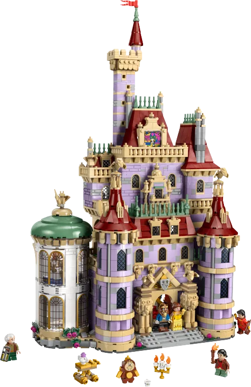 LEGO box 43263 Beauty and the Beast Castle