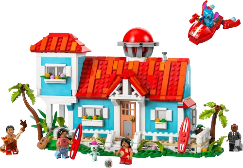 LEGO box 43268 Lilo and Stitch Beach House