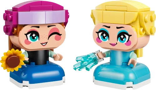 LEGO box 43284 Mini Anna & Elsa