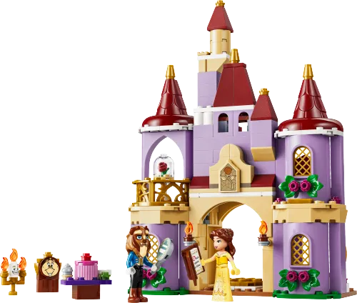 Boîte LEGO 43289 Le château enchanté de la Belle et la Bête
