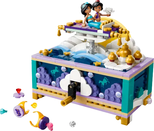 Boîte LEGO 43295 La boîte à bijoux de Jasmine