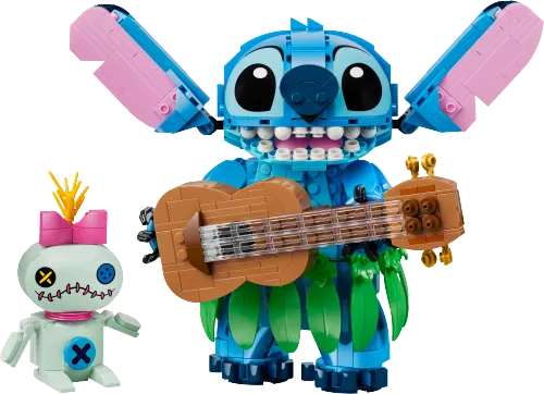 Boîte LEGO 43296 Stitch et Scrump