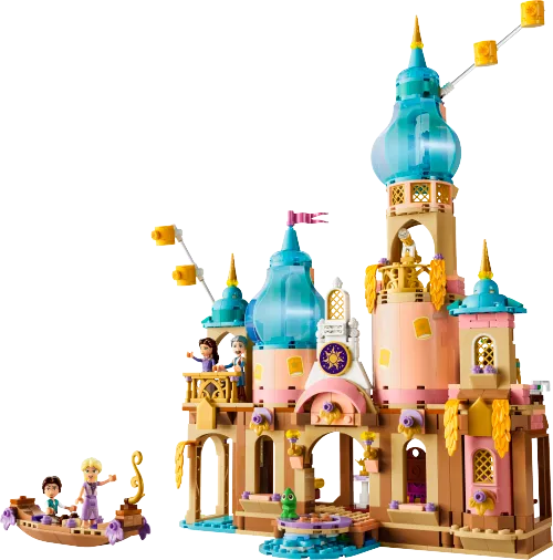Boîte LEGO 43297 Le château de Raiponce