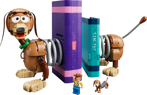Boîte LEGO 43301 Serre-livres Zigzag de Toy Story