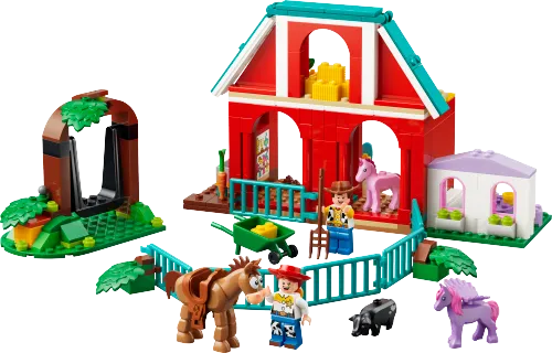 Boîte LEGO 43304 Le ranch de Blaze