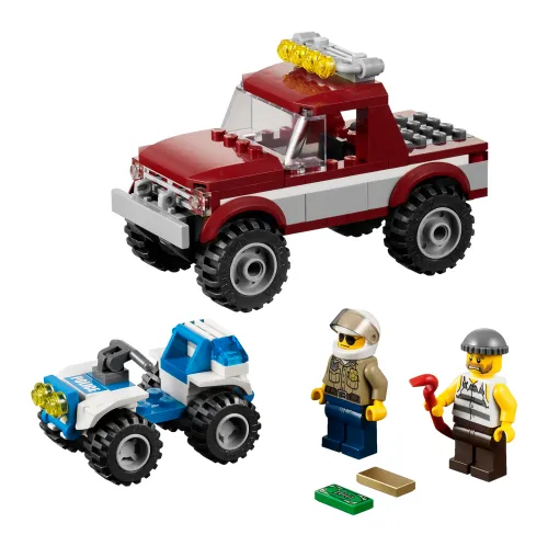 Boîte LEGO 4437 La course poursuite en forêt